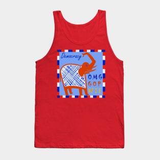 USA Political Frustration Tank Top